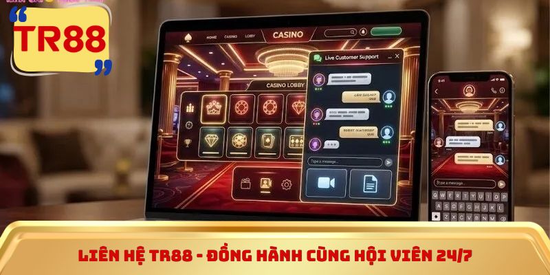 Liên hệ TR88 - Đồng hành cùng hội viên 24/7